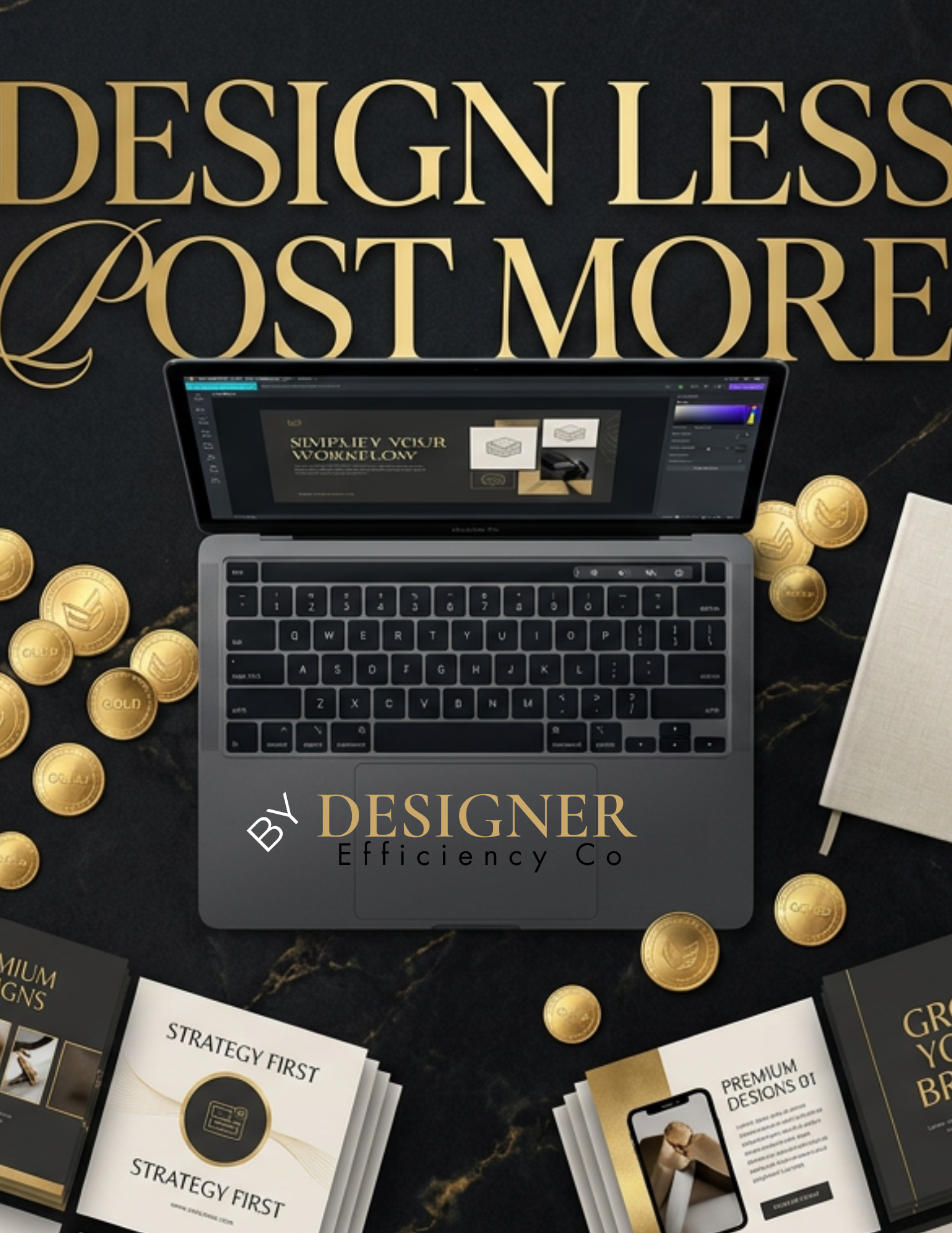 Design Less, Post More: The Lazy Designer's System for Consistent Content